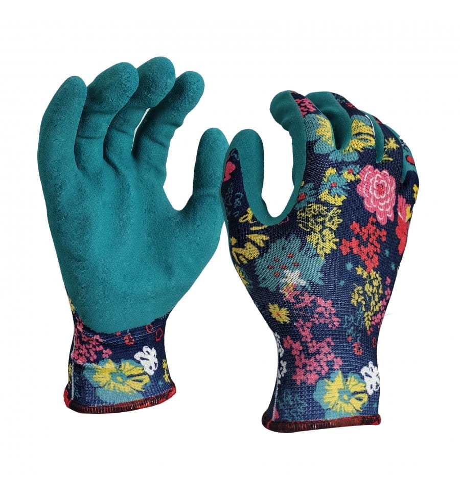 Havehandske (Mixed flowers) Str. Medium - Blomsterverden